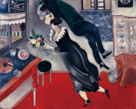 Marc Chagall, L'anniversaire, 1923